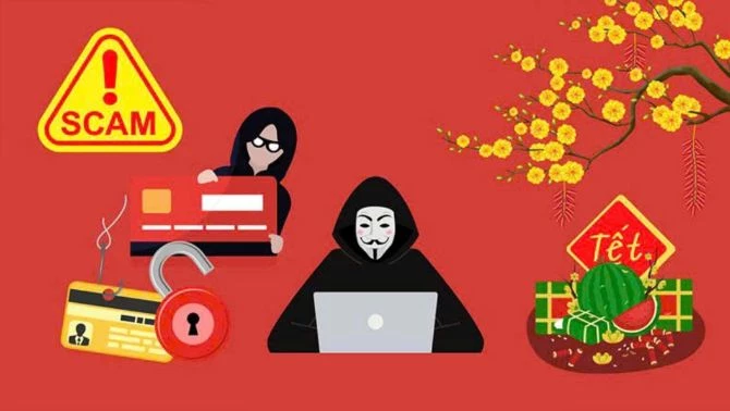 Cẩn trọng với chiêu trò lừa đảo tặng quà dịp Tết 2026. Ảnh: Internet. Cẩn trọng với chiêu trò lừa đảo tặng quà dịp Tết 2026. Ảnh: Internet.