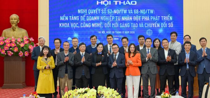 Nghị quyết 57 và 68: Bộ đôi chính sách tạo không gian bứt phá cho kinh tế tư nhân trong kỷ nguyên số