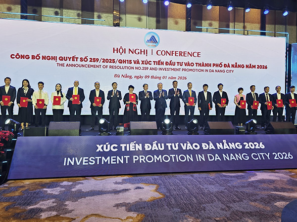 Đà Nẵng: 16 doanh nghiệp đăng ký đầu tư gần 38.000 tỷ đồng