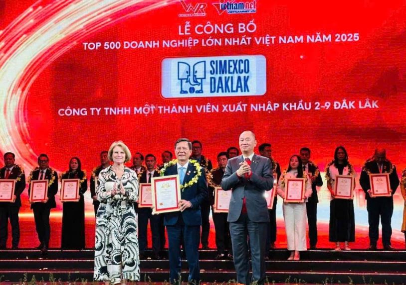 Đắk Lắk có 3 doanh nghiệp vào Top 500 lớn nhất Việt Nam