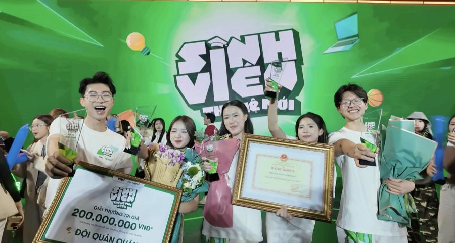 Dự án hỗ trợ người khuyết tật làm chủ cuộc sống giành giả quán quân ‘Sinh viên Thế hệ Mới 2025’