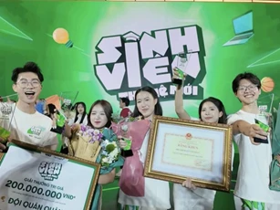 Dự án hỗ trợ người khuyết tật làm chủ cuộc sống giành giả quán quân ‘Sinh viên Thế hệ Mới 2025’