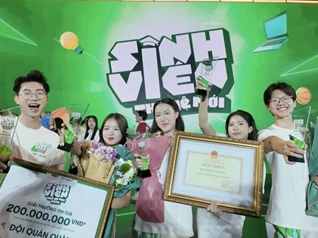 Dự án hỗ trợ người khuyết tật làm chủ cuộc sống giành giả quán quân ‘Sinh viên Thế hệ Mới 2025’