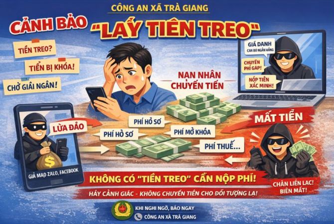 Công an Hưng Yên cảnh báo chiêu trò lừa đảo 'lấy lại tiền treo'