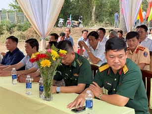 Khởi công bến thủy nội địa khu vực cửa khẩu quốc gia Giang Thành