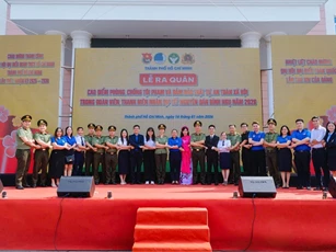 Công an TP Hồ Chí Minh ra quân cao điểm phòng chống tội phạm dịp Tết Nguyên đán