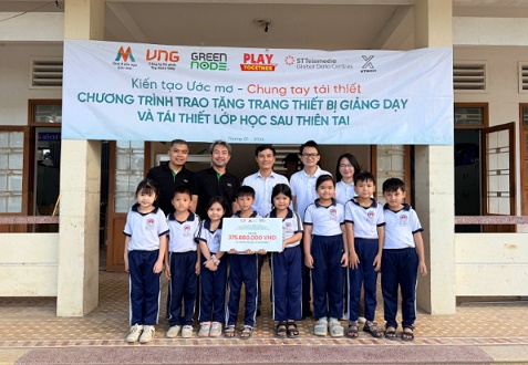 Gần 1,7 tỷ đồng tái thiết trường học sau lũ tại Đắk Lắk, Gia Lai và Huế