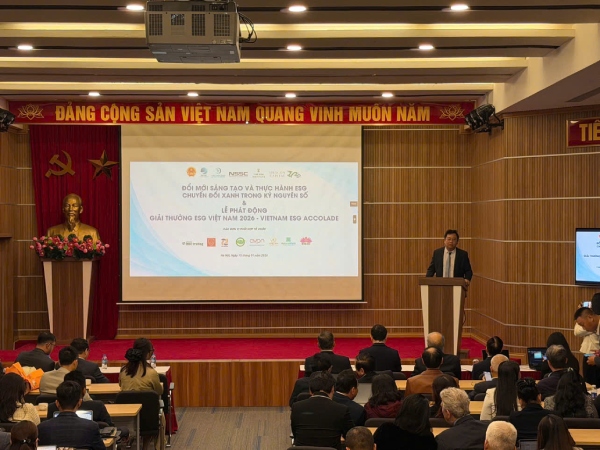 Khởi động giải thưởng ESG Việt Nam 2026
