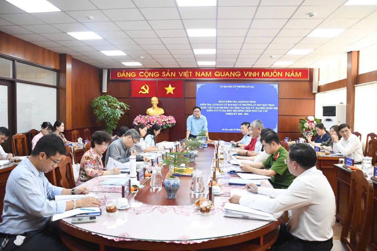 TP Hồ Chí Minh: Phường An Lạc tăng cường công tác chuẩn bị cho bầu cử nhiệm kỳ 2026 – 2031