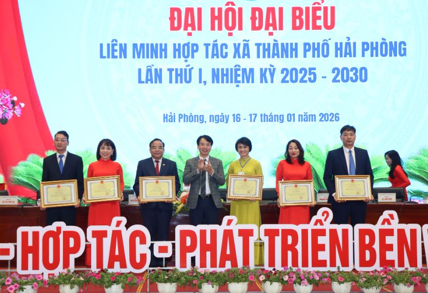 Đại hội Liên minh Hợp tác xã Hải Phòng mở hướng đổi mới, hợp tác, phát triển bền vững