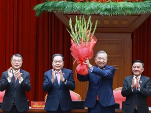 Đồng chí Tô Lâm được bầu giữ chức Tổng Bí thư Ban Chấp hành Trung ương Đảng khoá XIV