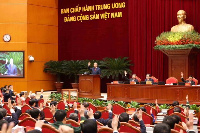 Danh sách Bộ Chính trị Ban Chấp hành Trung ương khóa XIV