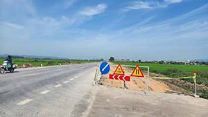 Dự án cải tạo Quốc lộ 46 "lỗi hẹn" do chậm giải phóng mặt bằng