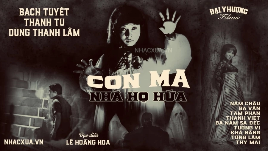 Phim ‘Con ma nhà họ Hứa’ năm 1973 từng gây sốt một thời. Ảnh: Nhacxua.vn