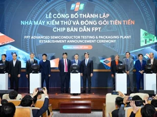 FPT thành lập nhà máy kiểm thử và đóng gói chip bán dẫn