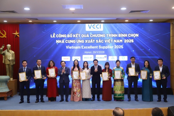 Vinh danh 27 nhà cung ứng xuất sắc Việt Nam năm 2025