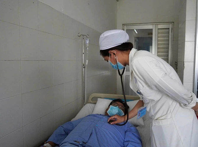 Bệnh nhân tỉnh, sức khoẻ ổn định sau can thiệp.