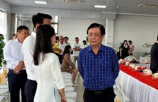 +ảnh 1: Quang cảnh chương trình “Đàn Sếu khởi nghiệp” tại Đồng Tháp. Ảnh: C.T.