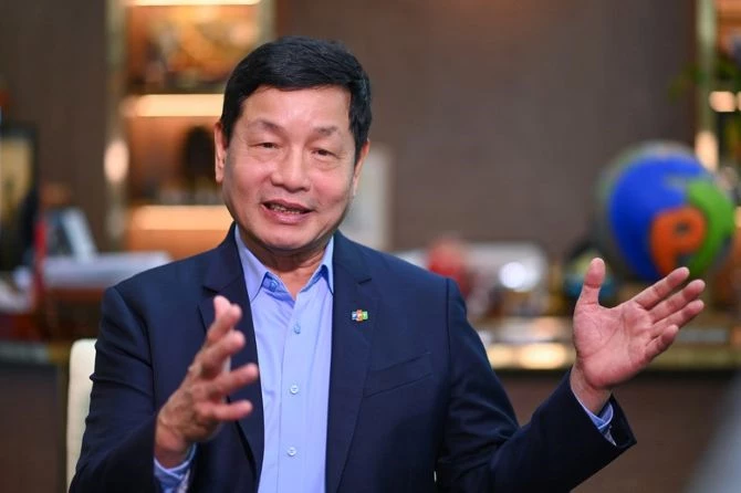 Ông Trương Gia Bình nhấn mạnh, chúng ta không chỉ cần chip mà còn phải là chip thông minh - Ảnh: VGP/GH.