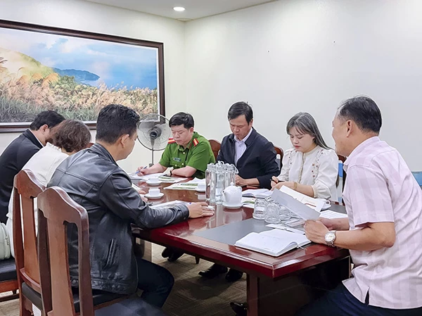 Lãnh đạo Nhà hát Trưng Vương họp với đại diện UBND phường Hải Châu và các cơ quan, đơn vị liên quan để triển khai tổ chức "Hội Xuân Trưng Vương 2026".