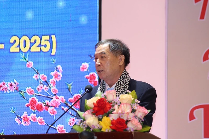 Ông Nguyễn An Điềm – nguyên Chủ tịch HĐTV Pisico, chia sẻ tại buổi lễ.