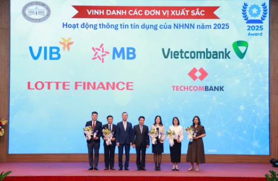 LOTTE Finance được vinh danh trong hoạt động thông tin tín dụng