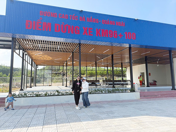 Lấy ý kiến về điểm dừng xe trên cao tốc Đà Nẵng – Quảng Ngãi