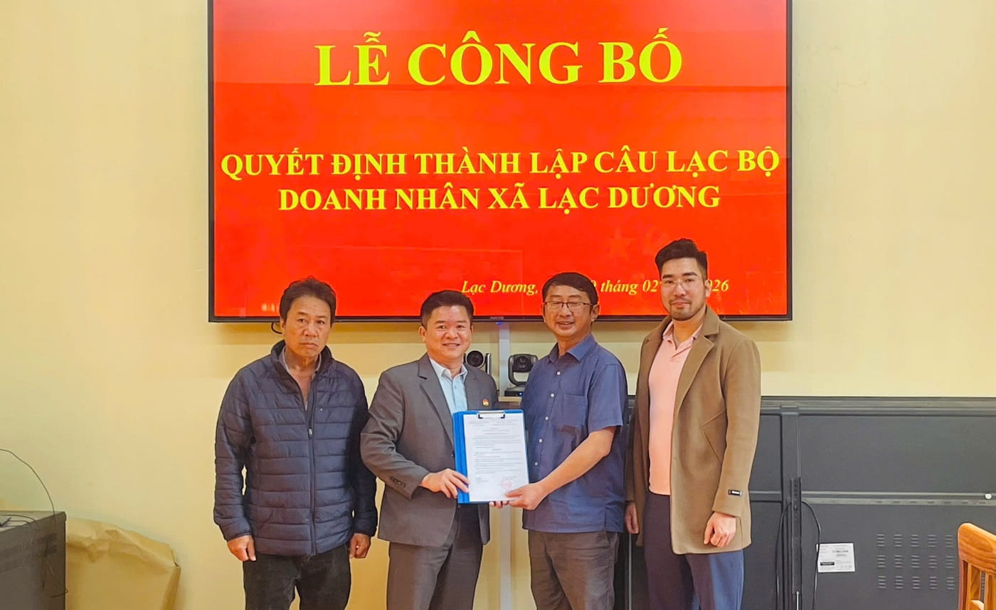 Lâm Đồng: Ra mắt câu lạc bộ doanh nhân xã Lạc Dương