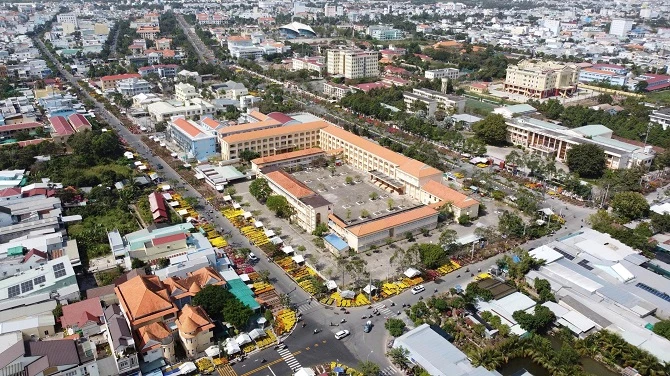 Ảnh 1: Trung tâm phường Bạc Liêu (Cà Mau).