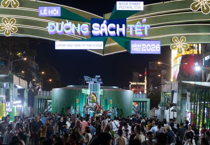 TP Hồ Chí Minh: Lễ hội đường sách Tết Bính Ngọ thu hút gần 1 triệu lượt khách