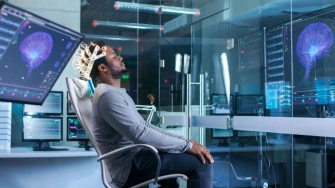 Thị trường não - máy tính ở Trung Quốc đang phát triển mạnh mẽ. Ảnh: Internet.