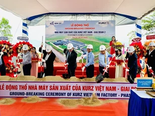 KURZ Việt Nam động thổ giai đoạn 2, tăng thêm 830 tỷ đồng vốn đầu tư tại Gia Lai