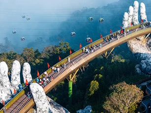Cáp treo Bà Nà xếp thứ 5 trong Top 11 cáp treo có tầm nhìn ngoạn mục nhất châu Á