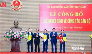 Nghệ An tinh gọn bộ máy, kiện toàn các Ban Quản lý dự án tỉnh