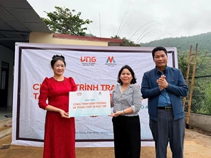 Hơn 1,5 tỷ đồng cải tạo hai điểm trường mầm non vùng cao Điện Biên