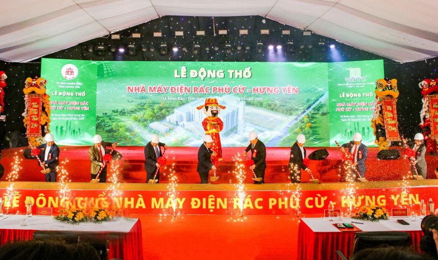 Hưng Yên thúc đẩy dự án nhà máy điện rác Phù Cừ
