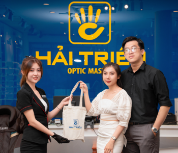 Showroom kính Hải Triều: Mắt kính chính hãng, dịch vụ chuẩn quốc tế