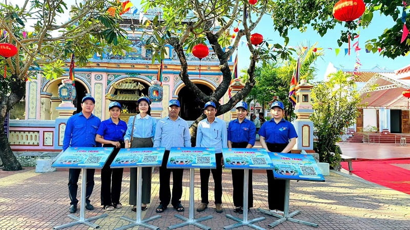 Di tích lịch sử - văn hóa Chùa Bà Nước Mặn khoác 'áo số'