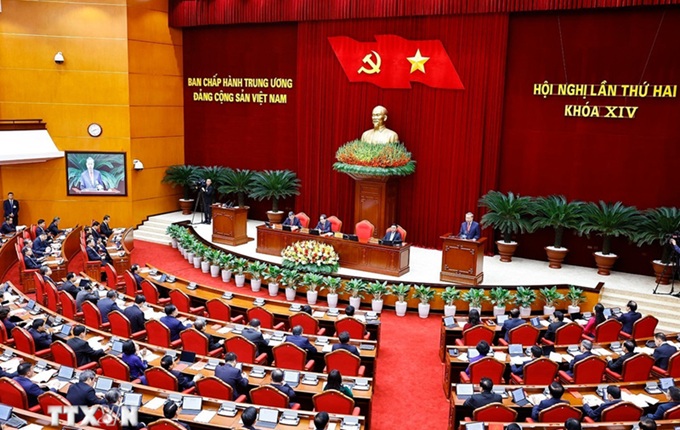 Khai mạc Hội nghị lần thứ 2 Ban Chấp hành Trung ương Đảng khóa XIV