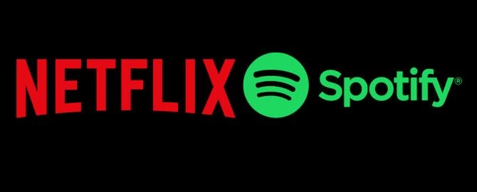 Netflix và Spotify là hai trong nhiều dịch vụ số "bị" dùng chung phổ biến.