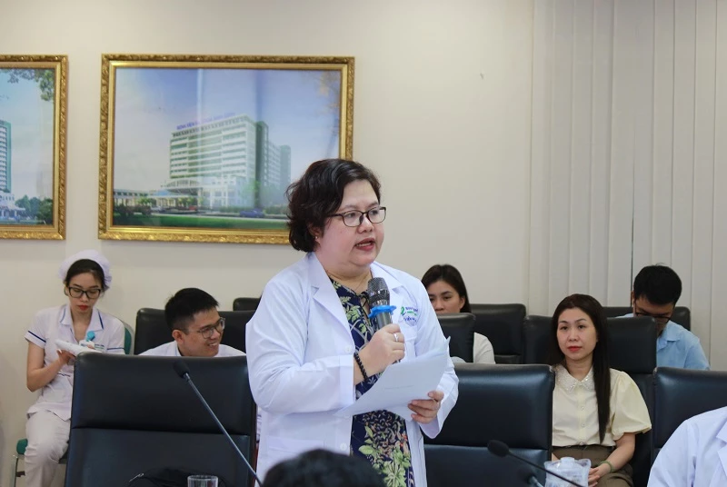 BS.CKII Nguyễn Thị Thu Hiền – Trưởng Phòng Chỉ đạo tuyến Bệnh viện Từ Dũ.