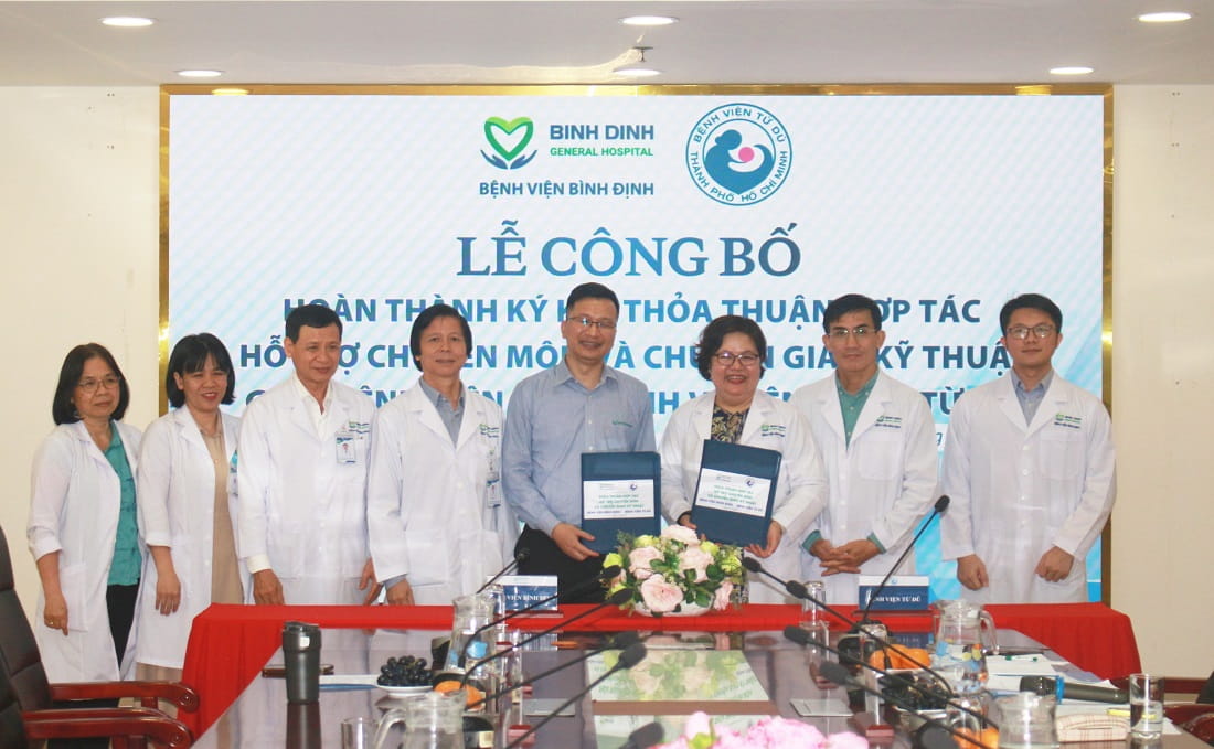 Bệnh viện Từ Dũ hỗ trợ bệnh viện Bình Định khám chữa bệnh chuyên sâu