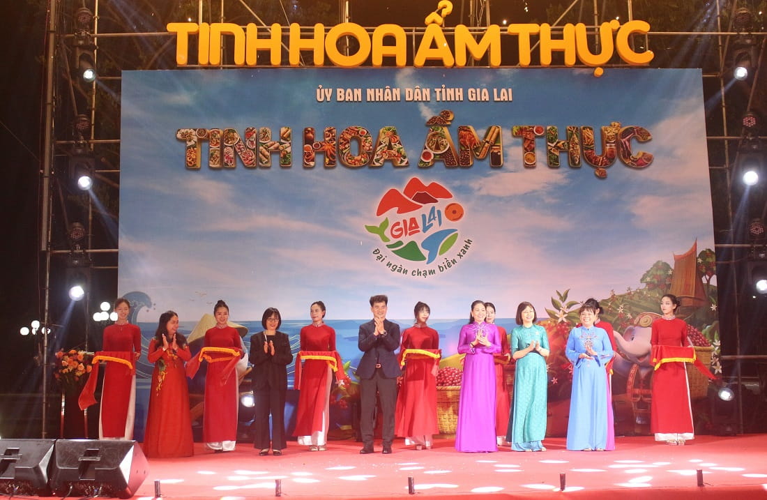 Hơn 50 gian hàng tham gia Ngày hội tinh hoa ẩm thực Gia Lai