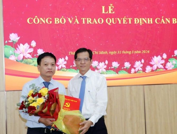 Phó giám đốc Sở Tài chính TP Hồ Chí Minh làm Chủ tịch UBND phường An Phú Đông