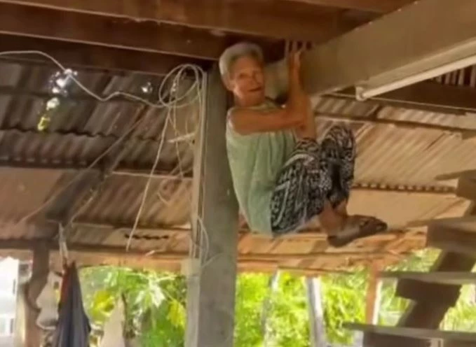 Ảnh cắt từ clip.