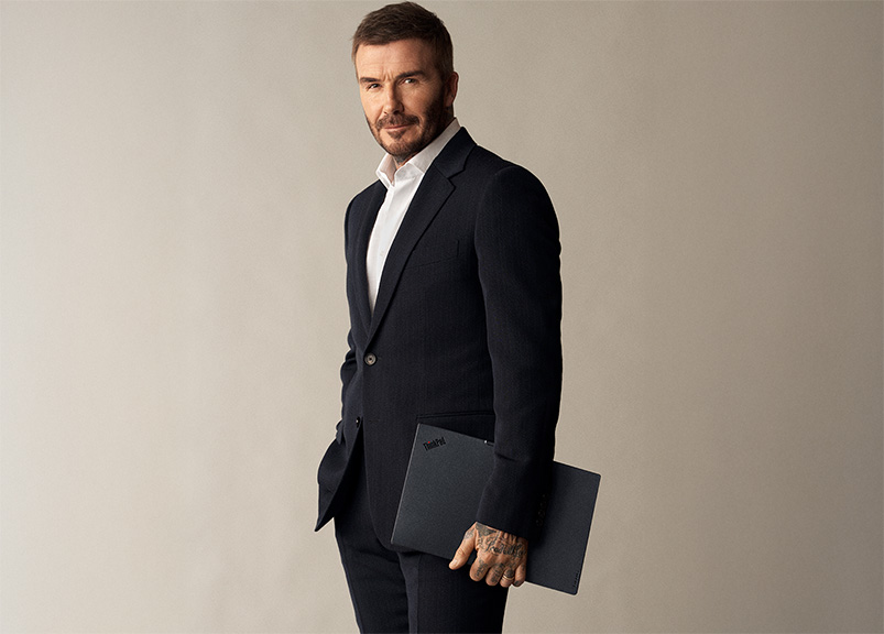 Lenovo công bố hợp tác với danh thủ David Beckham