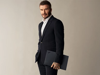 Lenovo công bố hợp tác với danh thủ David Beckham