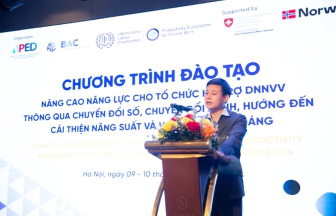Tăng cường năng lực cho tổ chức hỗ trợ doanh nghiệp thông qua chuyển đổi kép