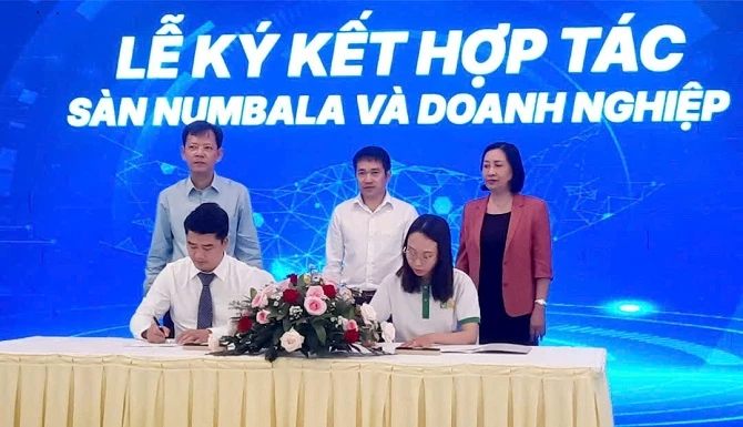 Sàn Thương mại điện tử ký kết hợp tác với các doanh nghiệp An Giang đưa sản phẩm lên hệ thống sàn điện tử toàn cầu.