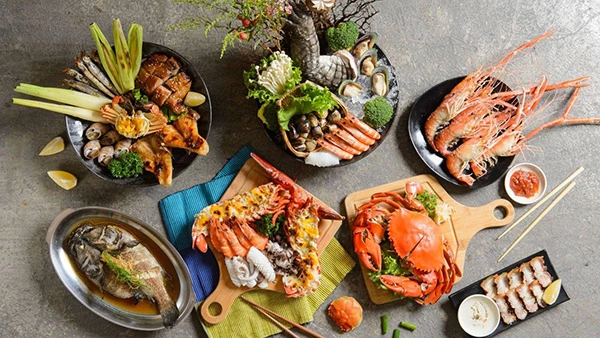 Sản phẩm hải sản đa dạng do Bảo Nguyên Food cung cấp.